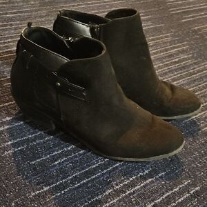Old Navy Black Ankle Booties